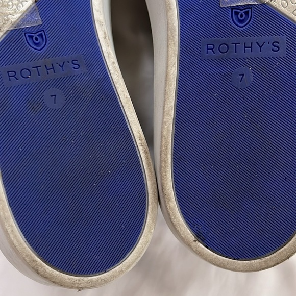 Rothy's The Original Slip-On Sneakers Size 7 Woman Black - Picture 3 of 8